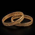 Filigree Gold Bangles