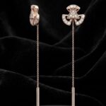 Crest Sui Dhaga Earrings - Image 4