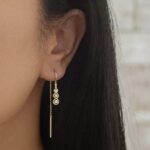 Trinity Sui Dhaga Earrings - Image 3
