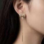 Bow Sui Dhaga Earrings - Image 3