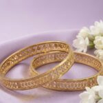 Filigree Gold Bangles - Image 4