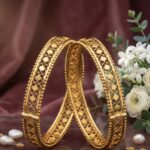 Trellis Gold Bangles - Image 4