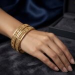 Filigree Gold Bangles - Image 3