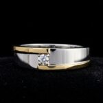 Reyansh men diamond ring