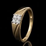 Advait men diamond ring