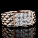Hriday men diamond ring
