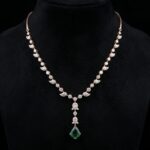 Drop Diamond Necklace - Image 3