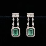 Emerald Diamond Necklace - Image 2