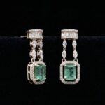 Emerald Diamond Necklace - Image 4