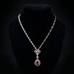 Vasundhara Diamond Necklace - Image 3