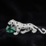 Panther Diamond Brooch