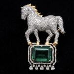 Noble Diamond Brooch