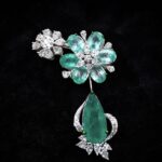 Bloom Diamond Brooch