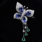 Papillon Diamond Brooch