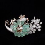 Flora Diamond Brooch