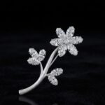 Marquise Diamond Brooch