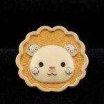 Little Lion Diamond Brooch