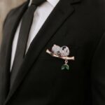 Little Panda Diamond Brooch - Image 3