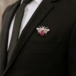 Bee Diamond Brooch - Image 3