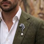 Zebra Diamond Brooch - Image 2