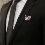 Swan Diamond Brooch - Image 3