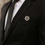 Compass Diamond Brooch - Image 2