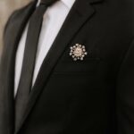 Starburst Diamond Brooch - Image 2