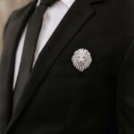 Shamshera Diamond Brooch - Image 2