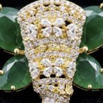Ganesha Diamond Brooch - Image 3