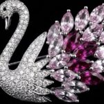 Swan Diamond Brooch - Image 2