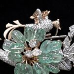 Flora Diamond Brooch - Image 3
