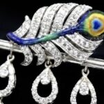 Feather Diamond Brooch - Image 3
