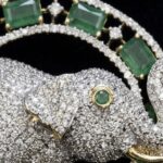 Haathi Diamond Brooch - Image 3