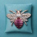 Bee Diamond Brooch - Image 4