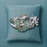 Flora Diamond Brooch - Image 4
