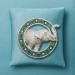 Haathi Diamond Brooch - Image 4